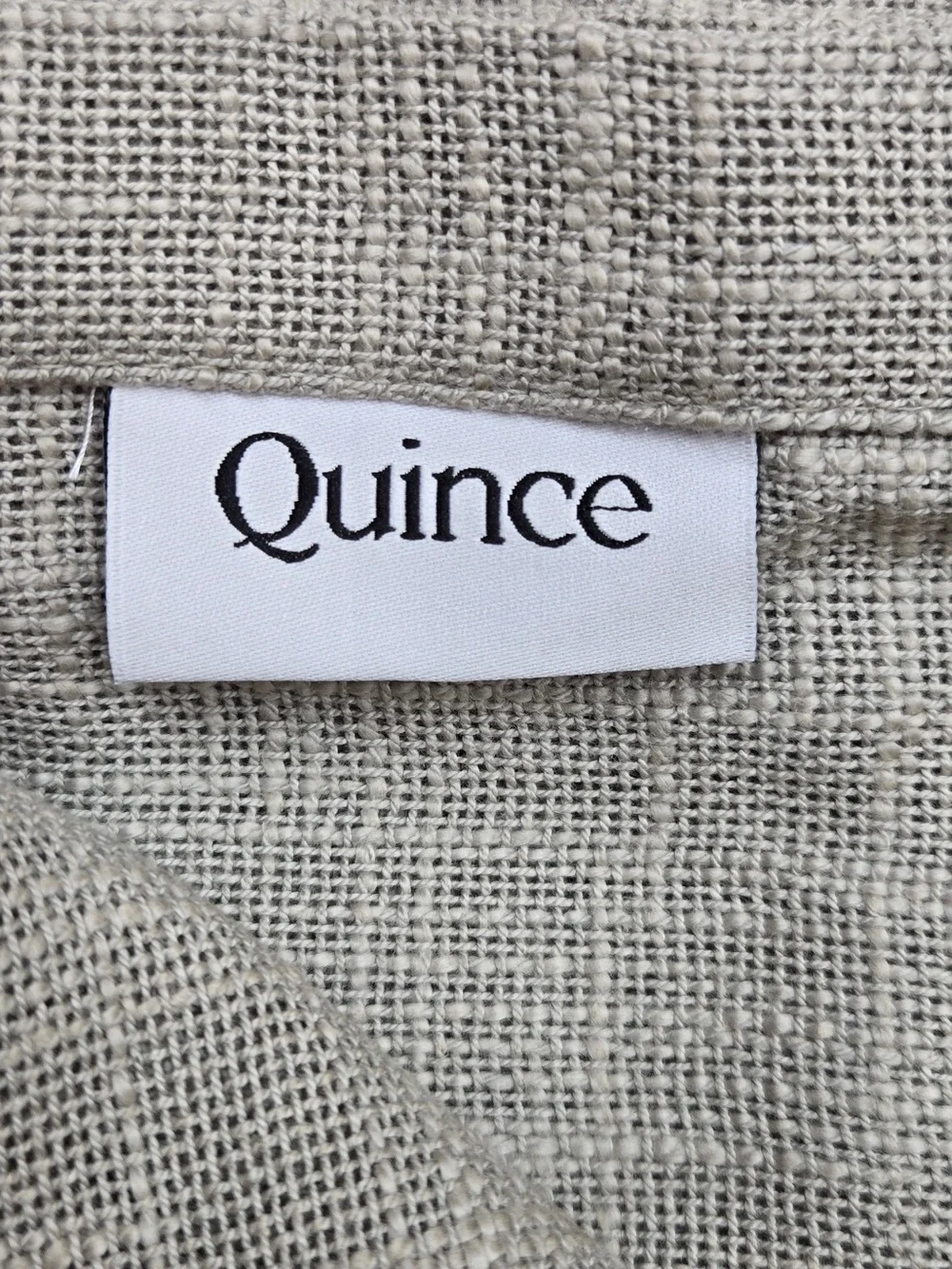 NWT QUINCE Set Of 2 48x96 Cotton Sheer Curtains Grey 9958